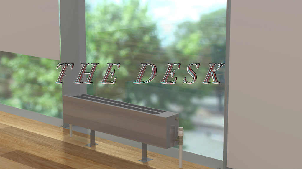 screenshot from film 'The Desk' opening title