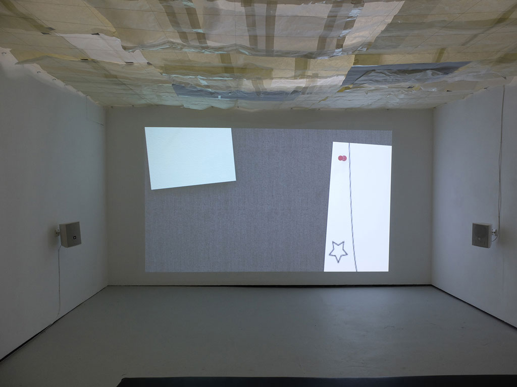 image of degree show installation of the Desk 2019