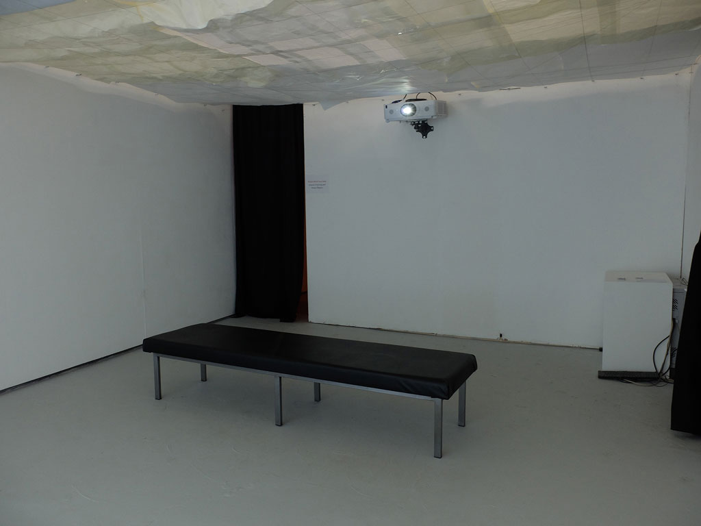 image of degree show installation of the Desk 2019