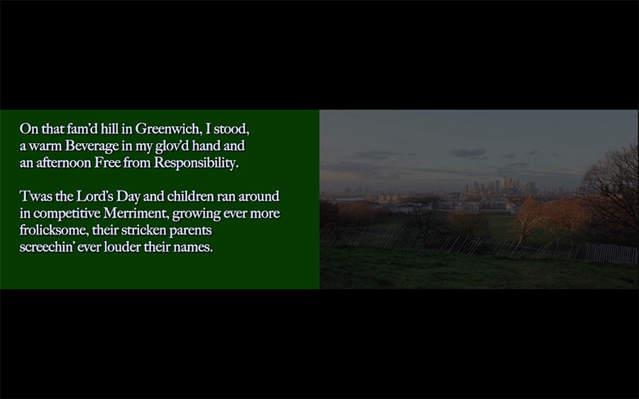 screenshot from film 'The Line'